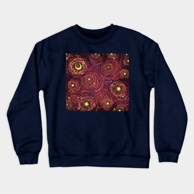 Warm Stars Crewneck Sweatshirt by Thedustyphoenix